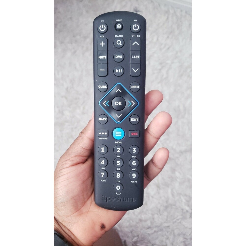 Spectrum Guide Universal Remote Control FCC ID MG3-R31160B T21